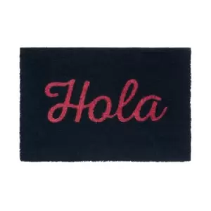 Image of Premier Housewares Neon Hola PVC Backed Coir Doormat
