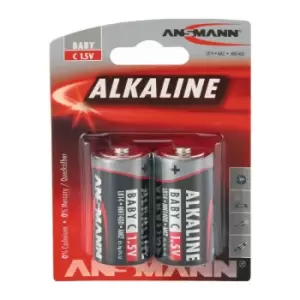 Image of Batterie 15 V C-AM2-Baby 7500 mAh LR14 4914 2 piece/blister ANSMANN