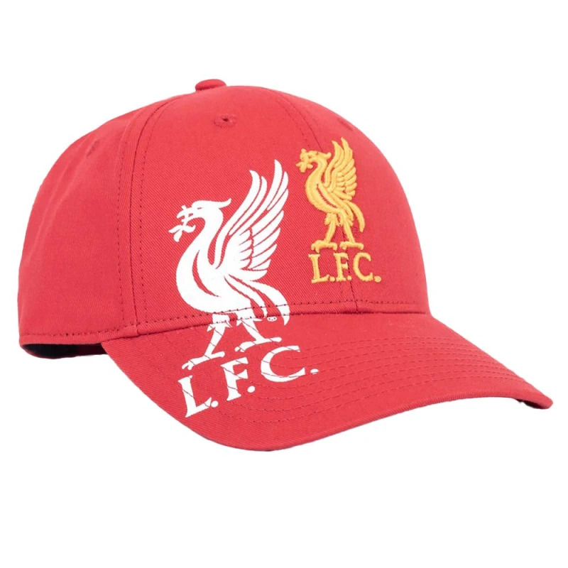Image of Liverpool FC Womens Obsidian Cap in Red Red Female One Size