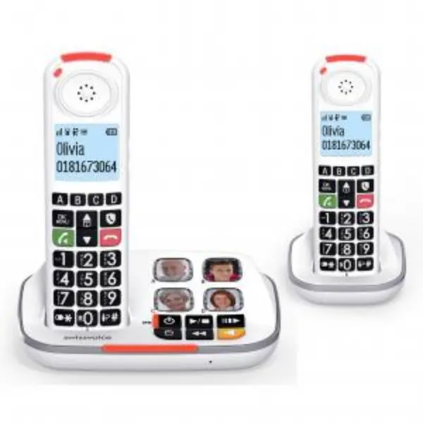 Image of SwissVoice Xtra 2355 Twin DECT Telephone with Answer Machine 33735J GJQ33735J