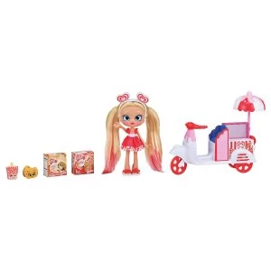 Image of Shopkins Walls Shoppie and Scooter Playset