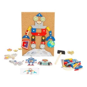 Image of Legler - Small Foot Childrens Robots Hammering Game (Multi-colour)