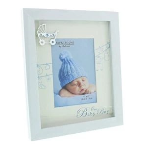 Image of 4" x 6" - Celebrations Our Baby Boy Photo Frame