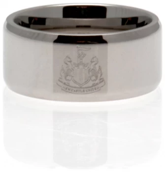 Image of Stainless Steel Newcastle Ring - Size R