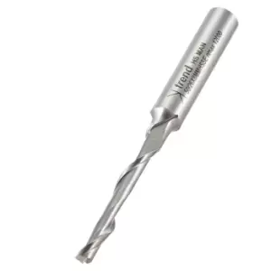 Image of Trend Aluminium UPVC Single Flute Helical Upcut Cutter 5mm 35mm 8mm