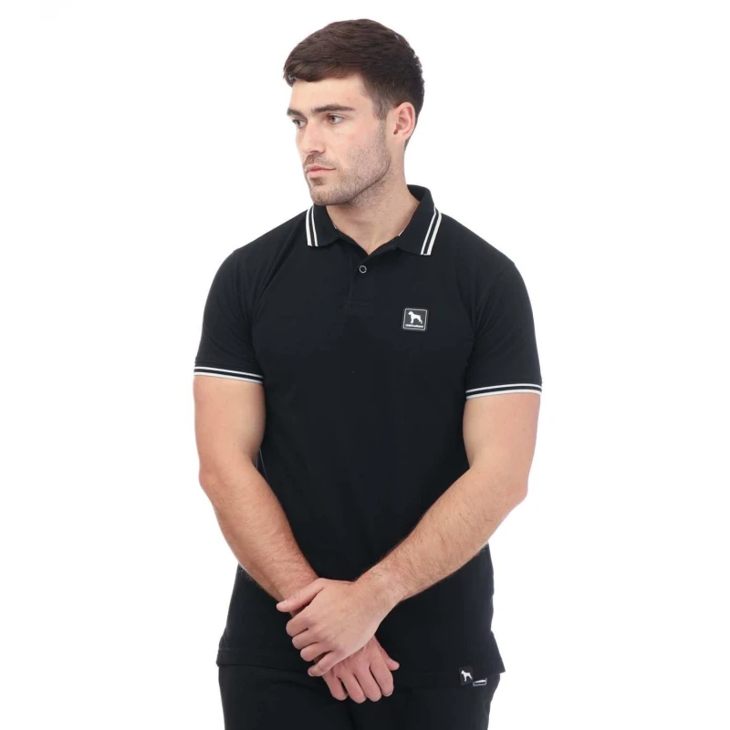 Image of One True Saxon Dixon Polo Shirt - Black S