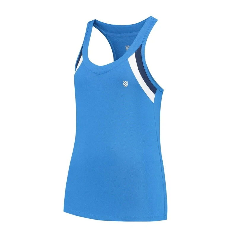 Image of K Swiss K Swiss Core Team Tank Top Womens - Blue 8 Female
