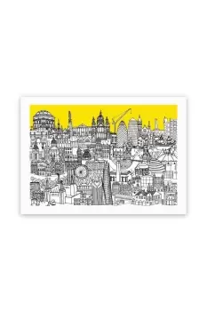Image of London Jungle Art Print by Lizzie Prestt