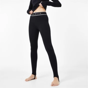 Image of Jack Wills Ski Base Layer Leggings - Black