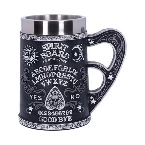 Image of Black and White Spirit Board Tankard