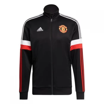 Image of adidas Manchester United Track Jacket 2021 2022 Mens - Black