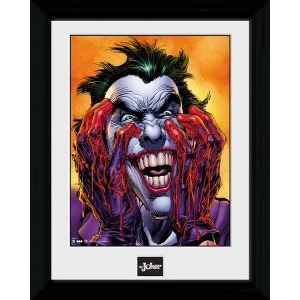 Image of Batman Joker Laugh Framed Print