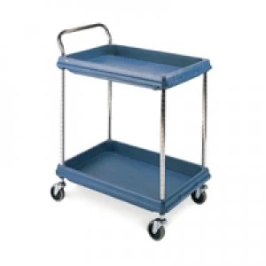 Image of Slingsby 2 Tier Blue H1041xW832xD546mm Deep Ledge Trolley 322442