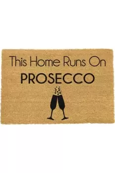 Image of This Home Runs On Prosecco Doormat