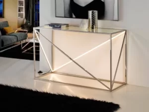 Image of Moonlight Integrated LED Table Lamp Polished Chrome