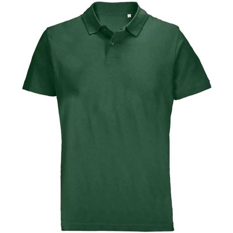 Image of SOL'S Pulse Pique Polo Shirt in Bottle Green Size: Small Bottle Green Unisex S