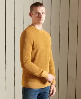 Image of Superdry Academy Dyed Textured Jumper