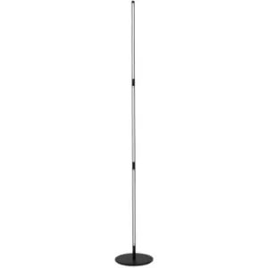 Image of Merano - Carrollton LED Integrated Floor Lamp Sandy Black Aluminium Rotating - Switched LED 25W 2600Lm 3000K