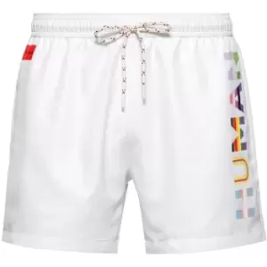 Image of Hugo Praia Swim Shorts - White