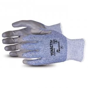 Image of Superior Glove Tenactiv Composite Knit Cut Resistant Grey 06 Ref