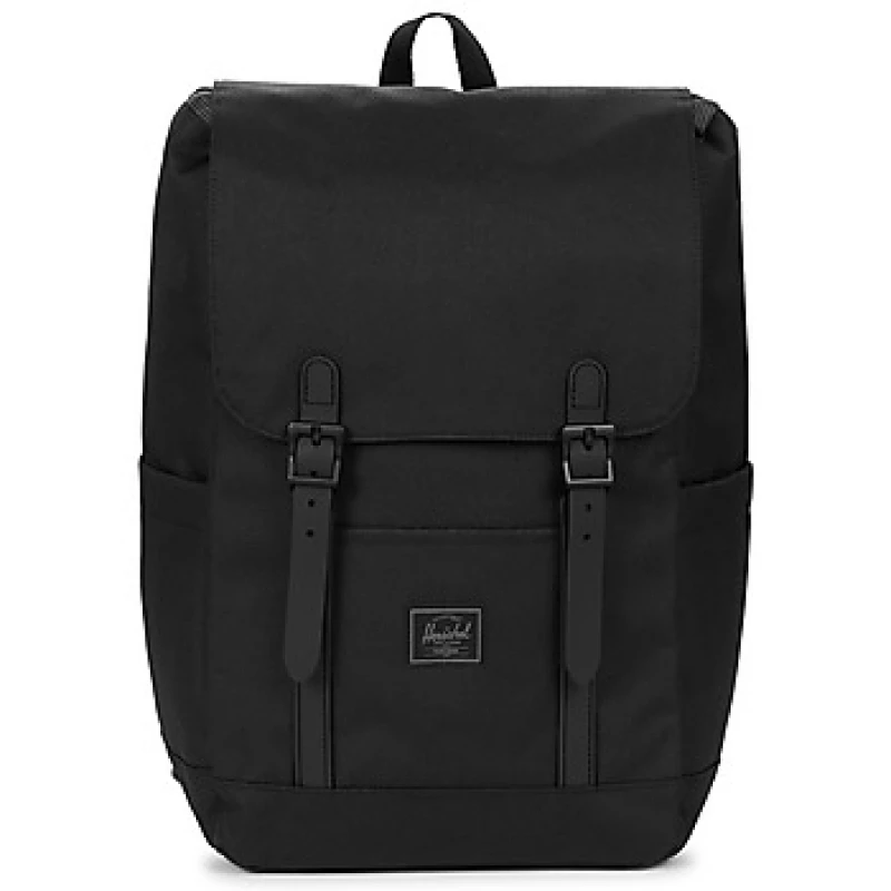 Image of HERSCHEL Black Retreat Small Backpack Black One Size