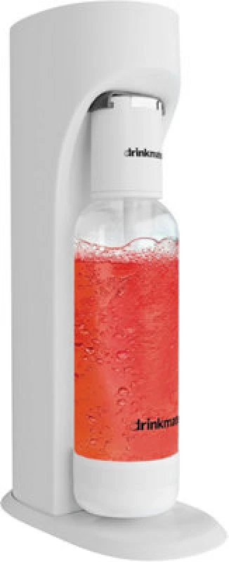 Image of Drinkmate Omnifizz Sparkling Water Soda Maker, Classic White