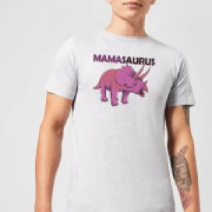 Image of Mama Saurus Mens T-Shirt - Grey - 4XL