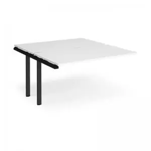 Image of Adapt add on unit single 1400mm x 1600mm - Black frame and white top