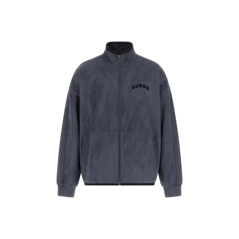 Image of Guess Full zip sweatshirt Guess Shiro Gris Male M