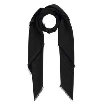 Image of Boss Boss Ledonia Mono Scarf - Black