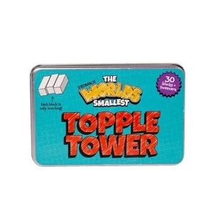 Image of Worlds Smallest Topple Tower
