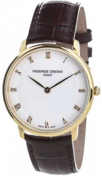 Image of Frederique Constant Watch Slimline - White FDC-025