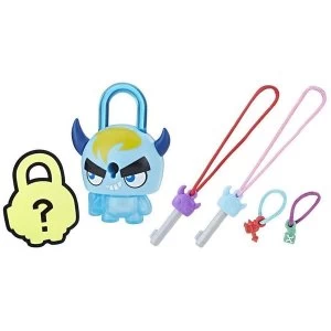 Image of Lock Stars Series 1 - Blue Horned Monster Figure