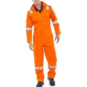 Image of Click Fireretardant 40 Burgan Boiler suit Orange