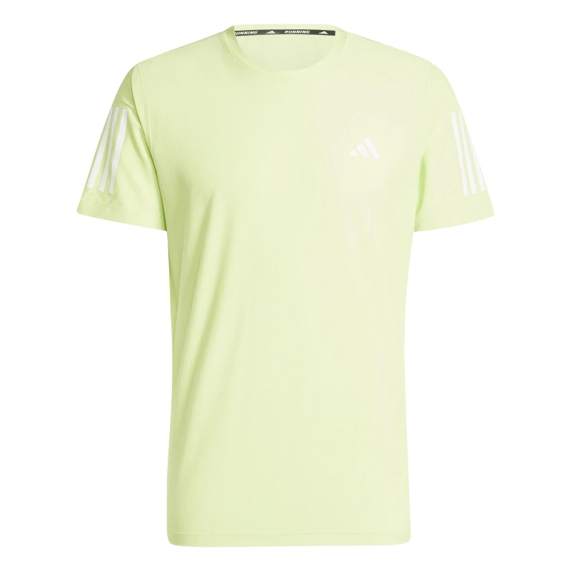 Image of adidas Own the Run T-Shirt Mens - Green Green XL
