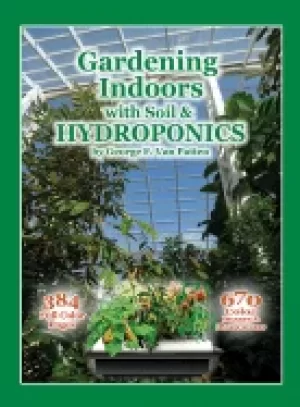 Image of gardening indoors with soil and hydroponics