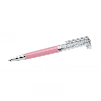 Image of Swarovski Crystalline Stainless Steel Pink Heart Jewellery