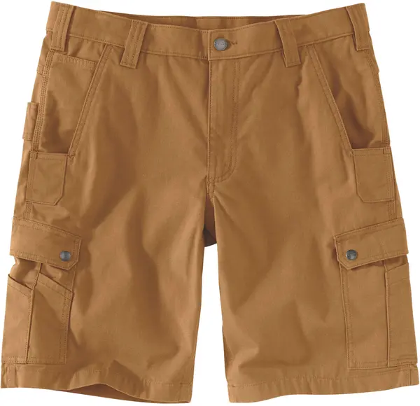 Image of Carhartt Ripstop Cargo Work Shorts, brown, Size 31