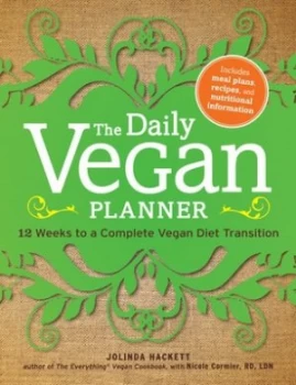 Image of The Daily Vegan Planner by Jolinda Hackett Book
