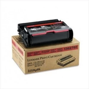 Image of Lexmark 1382760 Black Laser Toner Ink Cartridge