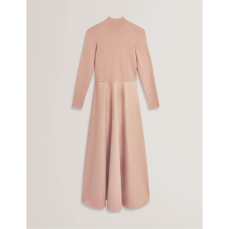 Image of Ted Baker Womens Jumper Dress Taupe female 8 (XS)