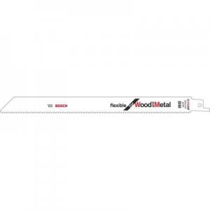 Image of Bosch Accessories 2608656021 Sabre saw blade for wood and metal S 1122HF, flexible, 5-pack Saw blade length 225mm 5 pcs