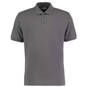 Image of Kustom Kit Mens Klassic Superwash Short Sleeve Polo Shirt (M) (Charcoal)