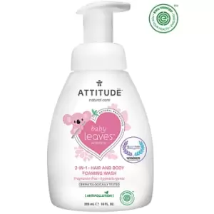 Image of Attitude Baby Leaves 2-in-1 Hair & Body Foaming Wash - Fragrance ...