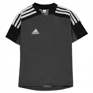 Image of adidas Boys Football Climalite Trofeo + Jersey - Grey