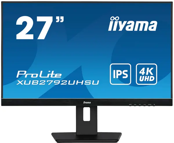 Image of iiyama ProLite 27" XUB2792UHSU-B5 4K Ultra HD IPS LED Monitor