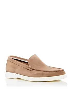 Image of Hugo Boss Mens Sienne Moc Toe Loafers