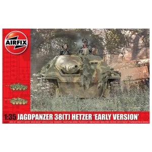 Image of JagdPanzer 38 tonne Hetzer Early Version 1:35 Tank Air Fix Model Kit