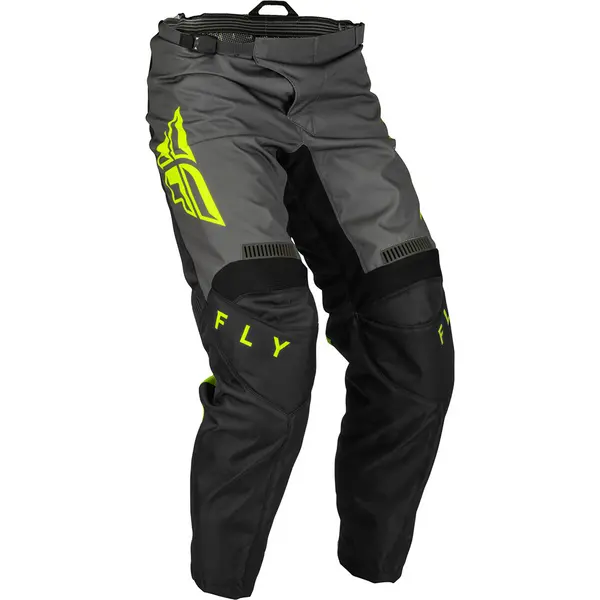 Image of FLY Racing F-16 MX Pants Black Grey Hi-Vis 30