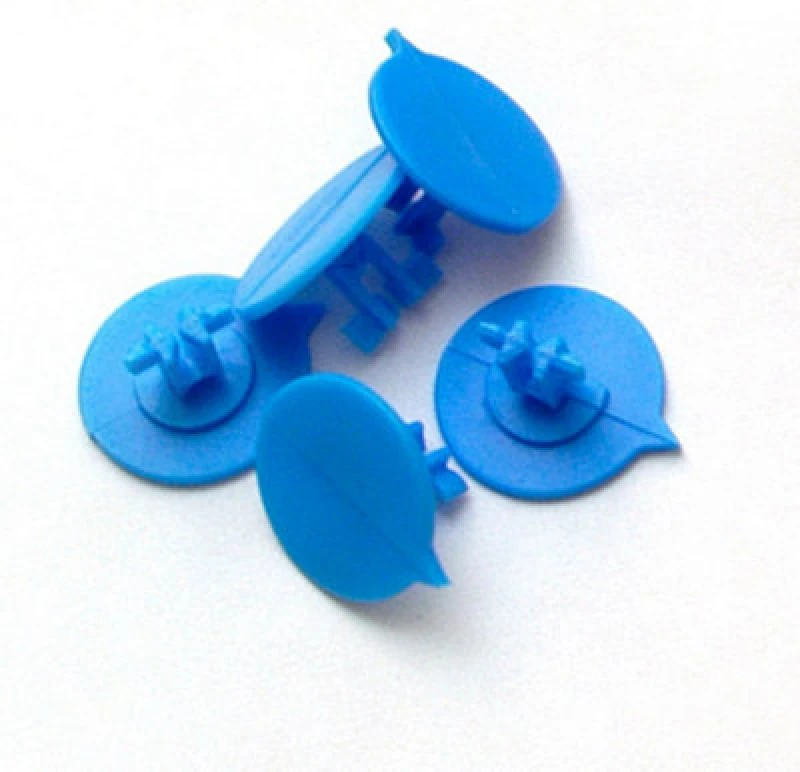 Image of GoSecure Security Seals Plain Round Blue (500 Pack) IMSealBL